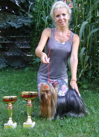 CH Cherry exc.1 CAC,CACIB, BOB, BOG3.NEW SZERB CHAMPION!